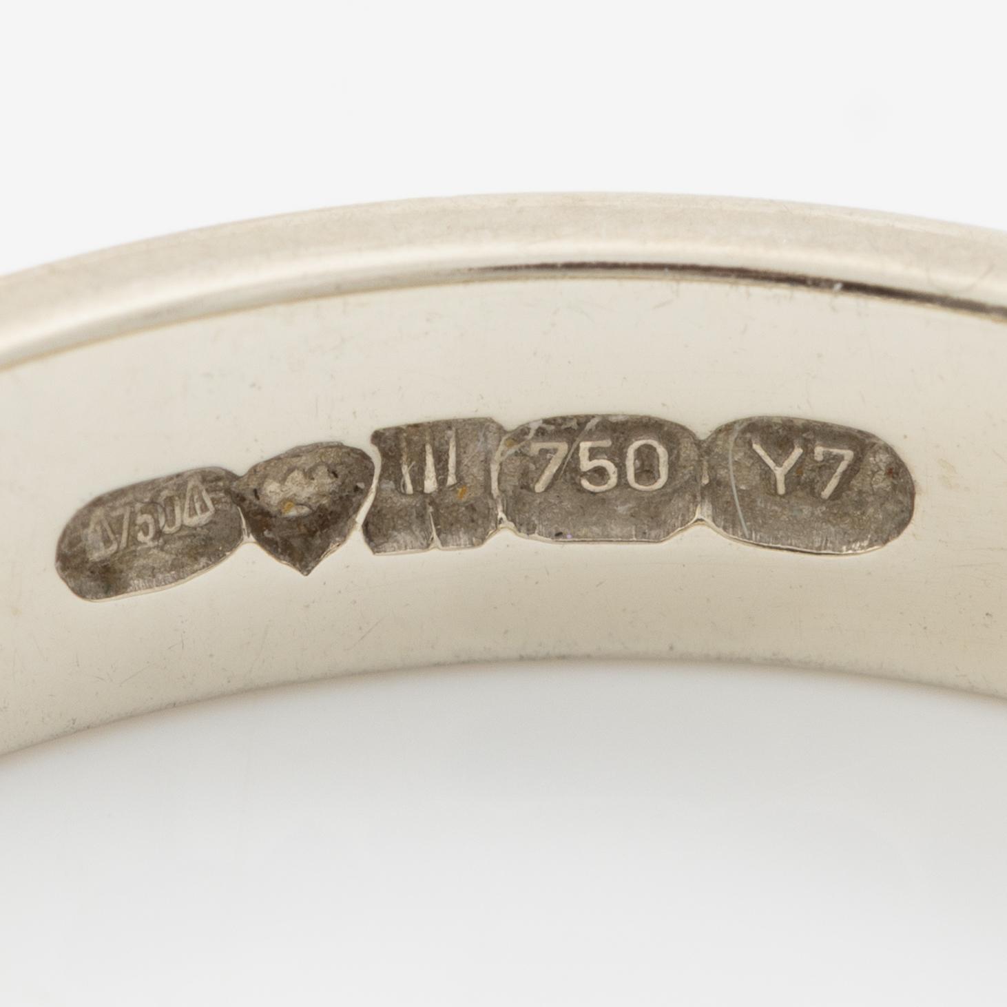 Lapponia, ring 18K gold, Finland 1976.