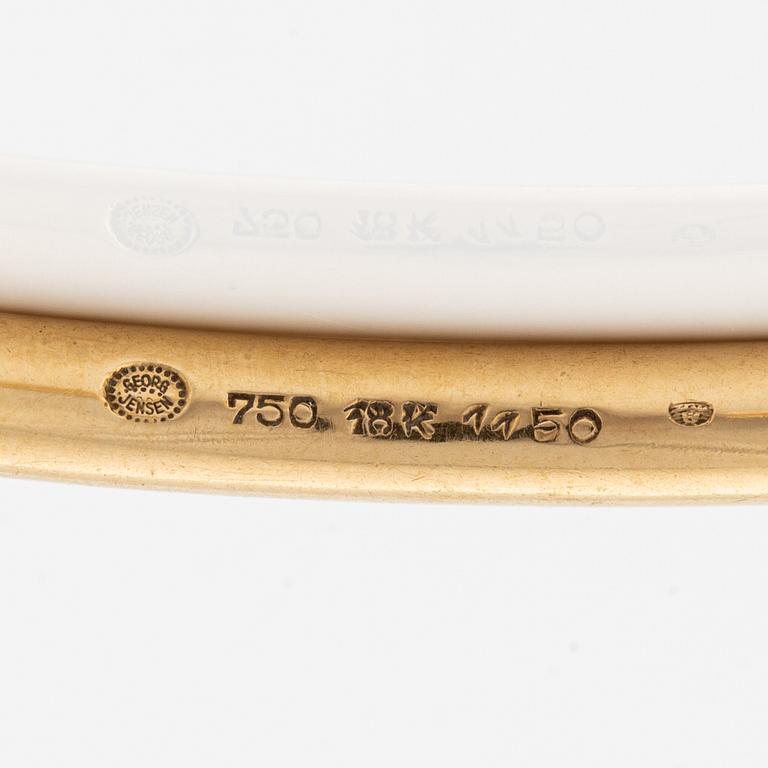 Georg Jensen, bracelet, 18K gold, model 1150.