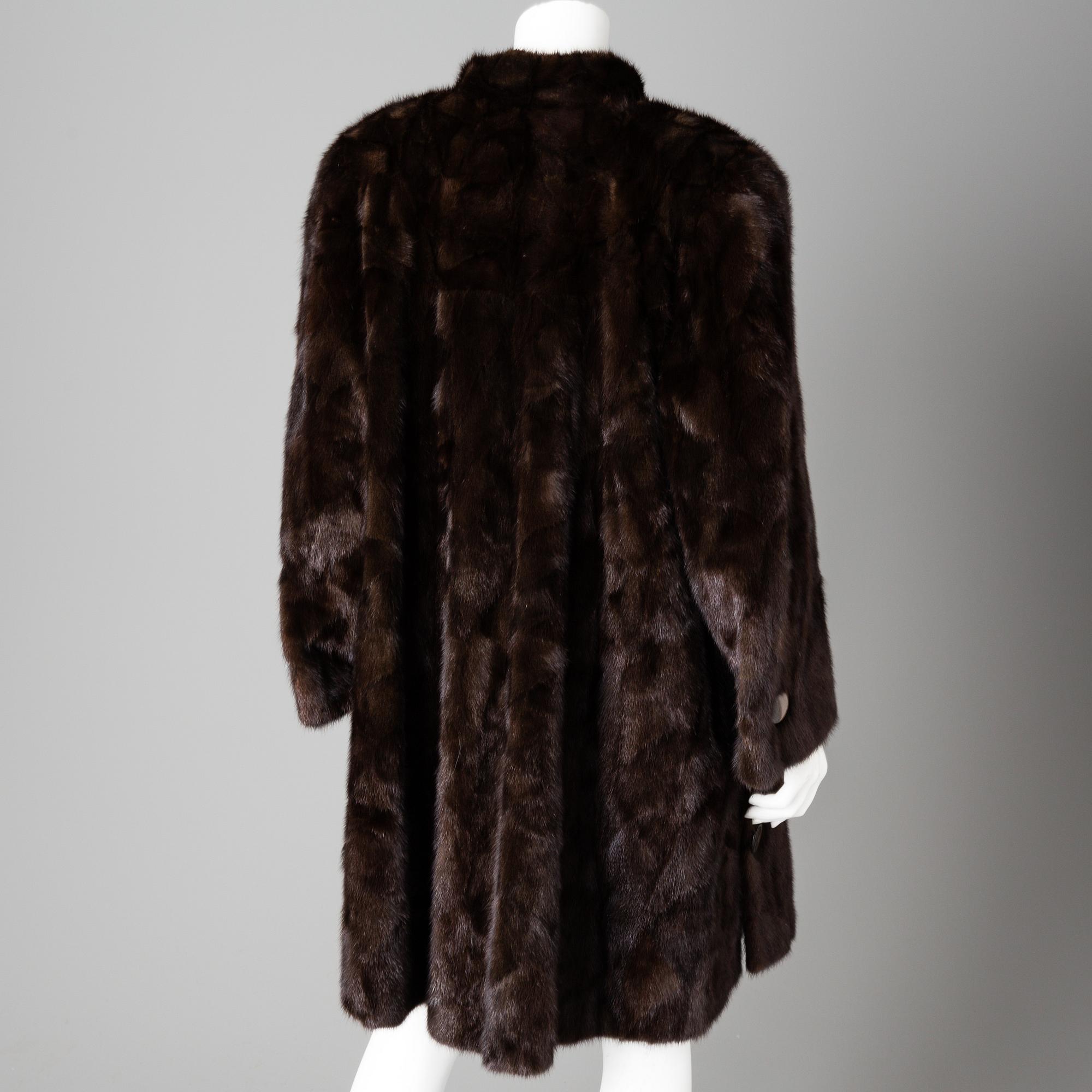 PÄLSKAPPA, mink, körsnär Lars Andersson, Norrtälje.
