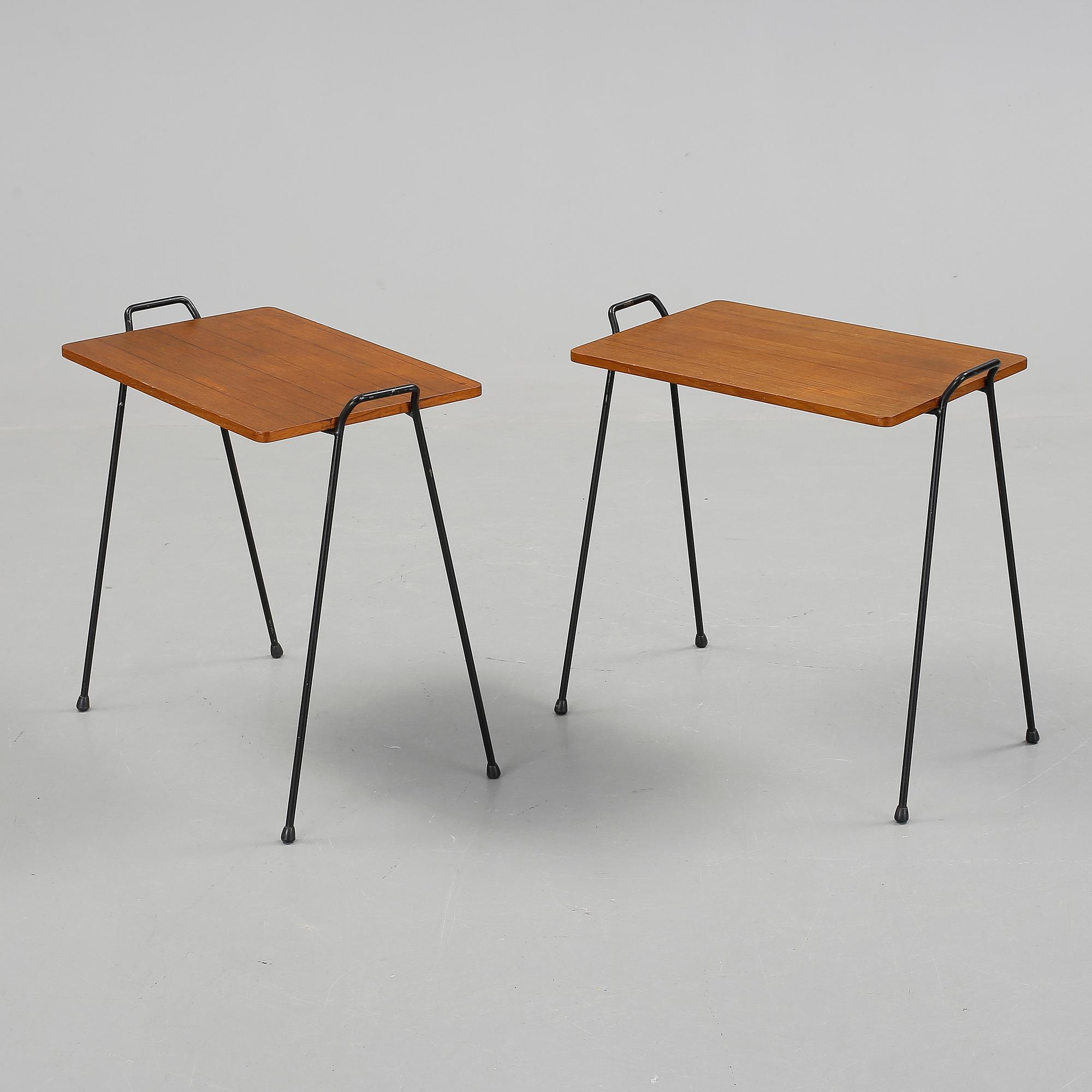 SÄNGBORD, ett par, 1950/60-tal.
