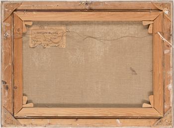 GERHARD MUNTHE, oil on canvas, signed and dated 1921.