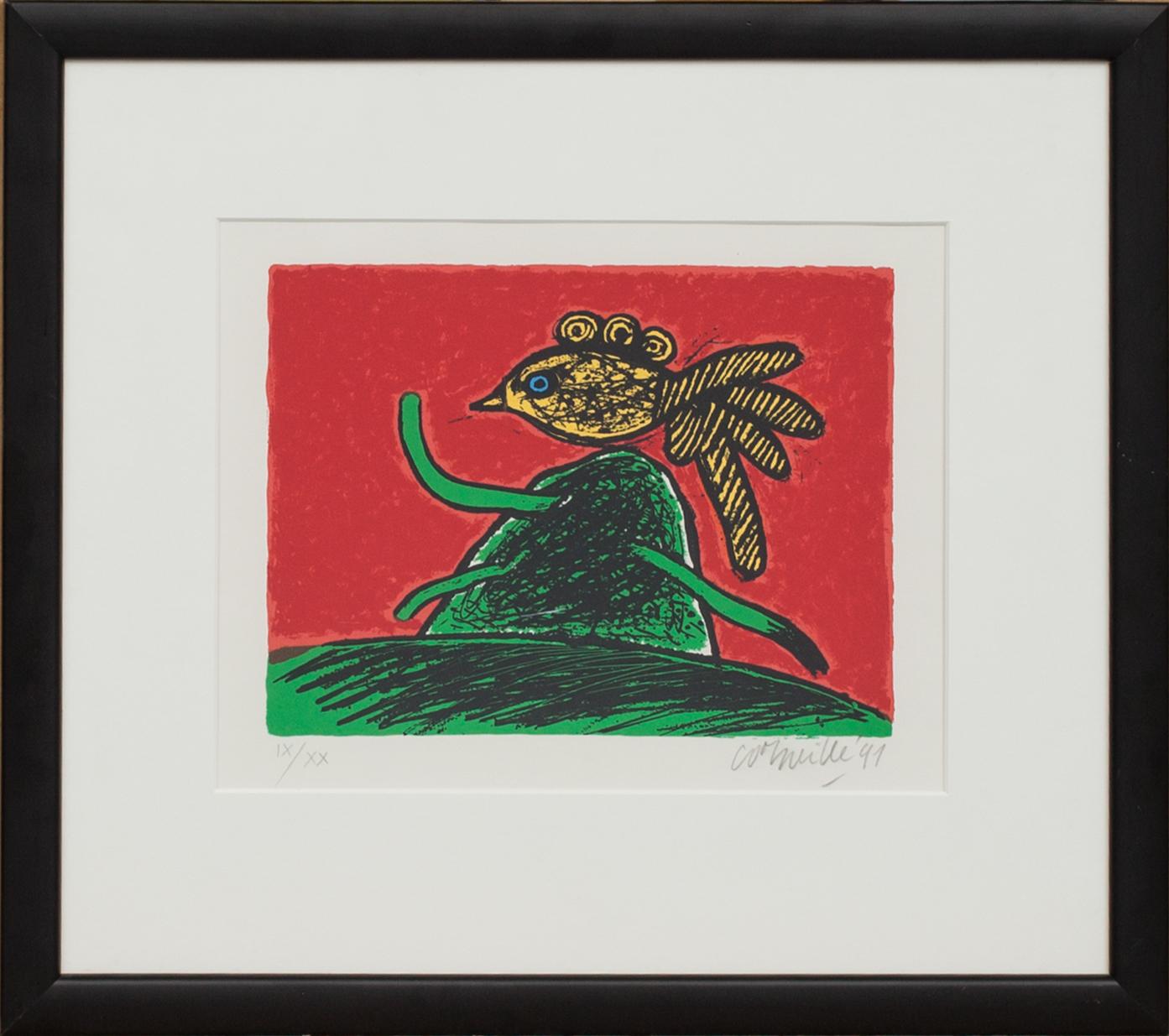 BEVERLOO CORNEILLE, färgserigrafi, signerad IX/XX och daterad- 91.