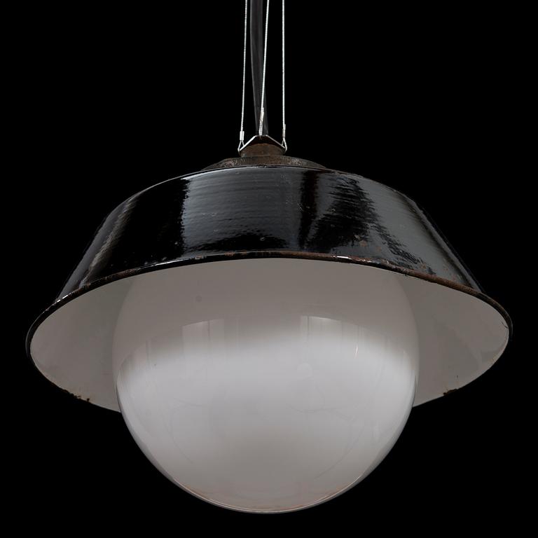 A industrial lamp by Paavo Tynell for Taito Oy, Finland.