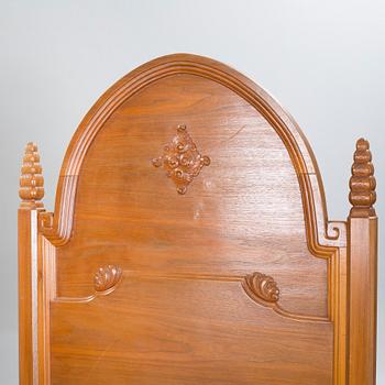 CARL CHRISTIAN CHRISTENSEN, a pair of jugend beds, signed and dated 1919.