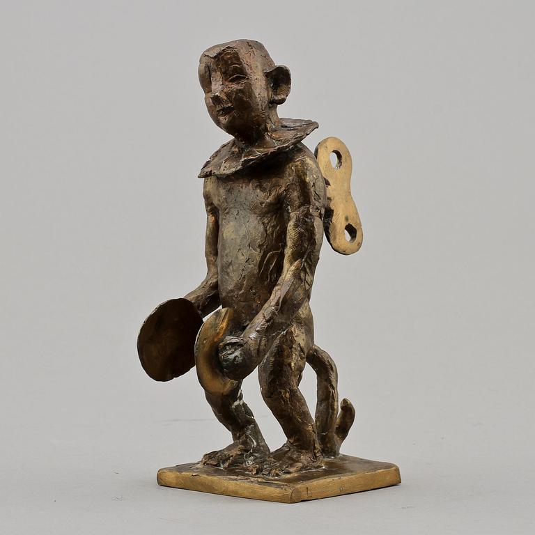 EVA ELISABETH (BITTE) JONASON ÅKERLUND, skulptur, brons, sign samt dat 79.