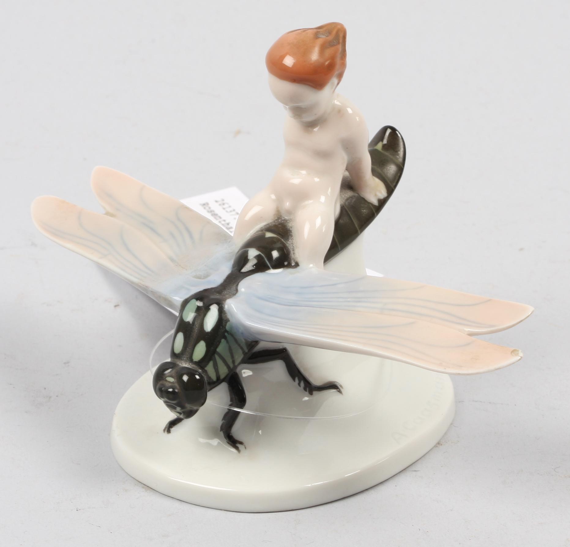 FIGURIN, porslin. Rosenthal, A. Caasmann.
