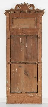 SPEGEL, gustaviansk, Stockholms hallstämpel, daterad 1798?.