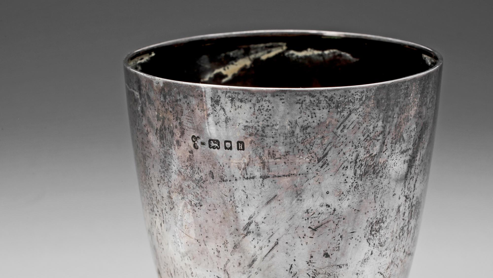 PARTI SILVER, 4 delar, England, bl a London. 1900-talets första hälft. Tot ca 400 g.