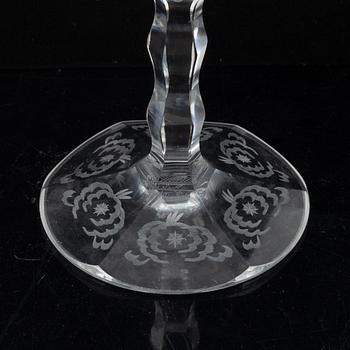 Edward Hald, a glass vase, Orrefors 1929.