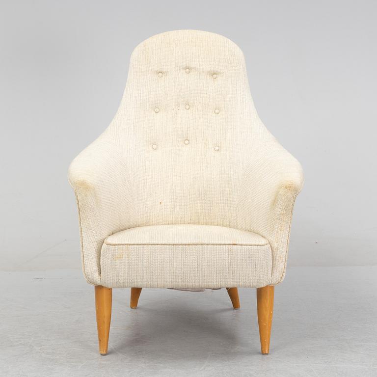 Kerstin Hörlin-Holmquist, a 'Stora adam' lounge chair from the series 'Paradiset', Triva, Nordiska Kompaniet.