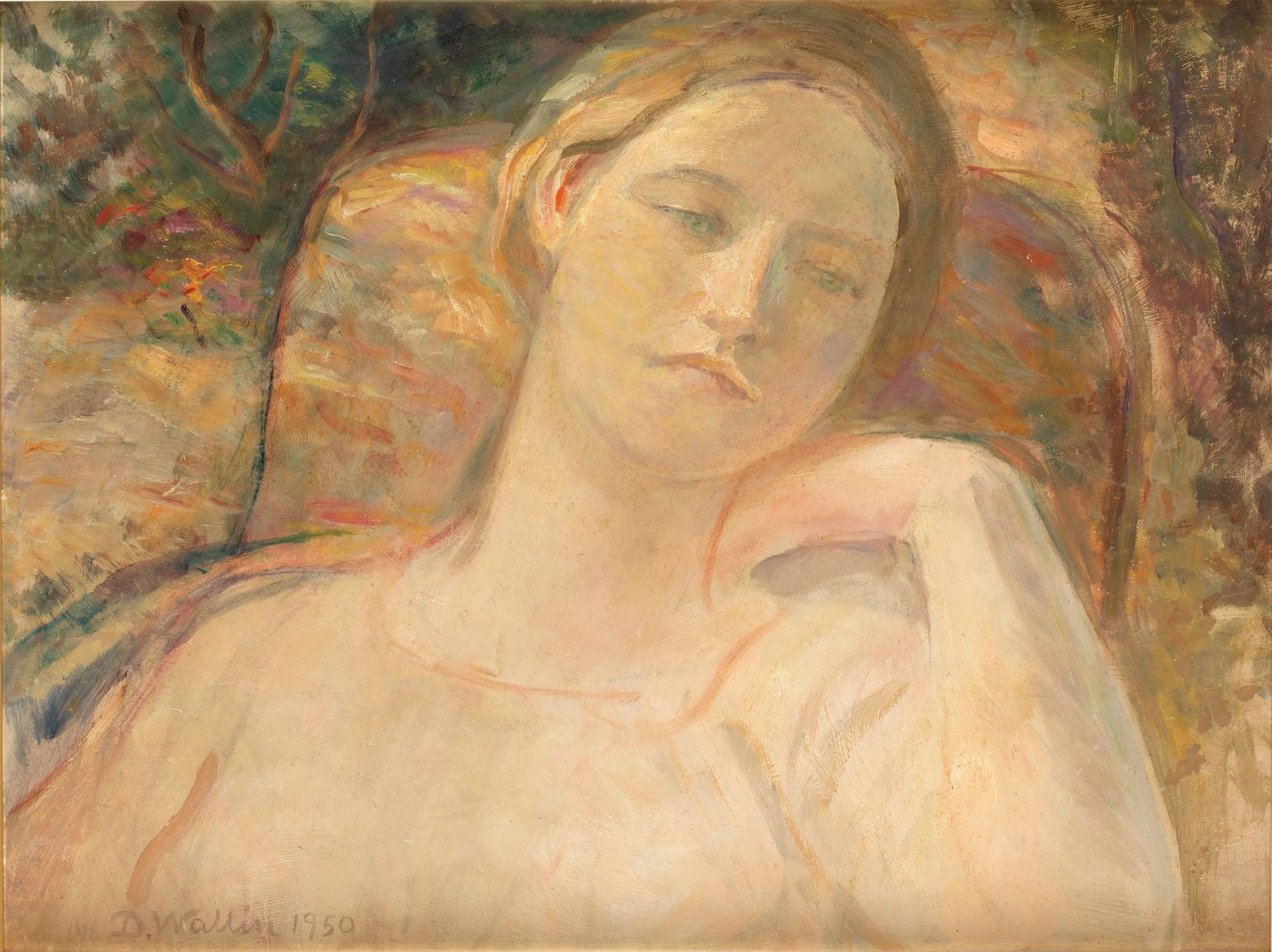 David Wallin, "Kvinnohuvud".