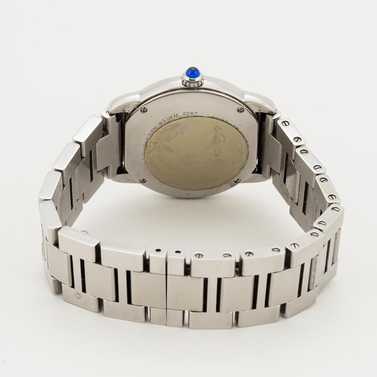 CARTIER, Ronde Solo, wristwatch, 29,5 mm.