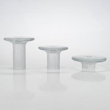 Timo Sarpaneva, ljusstakar, 8 st, "Bolero" 2661 Iittala. I produktion 1979-1983.