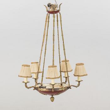 Empire style lamp.