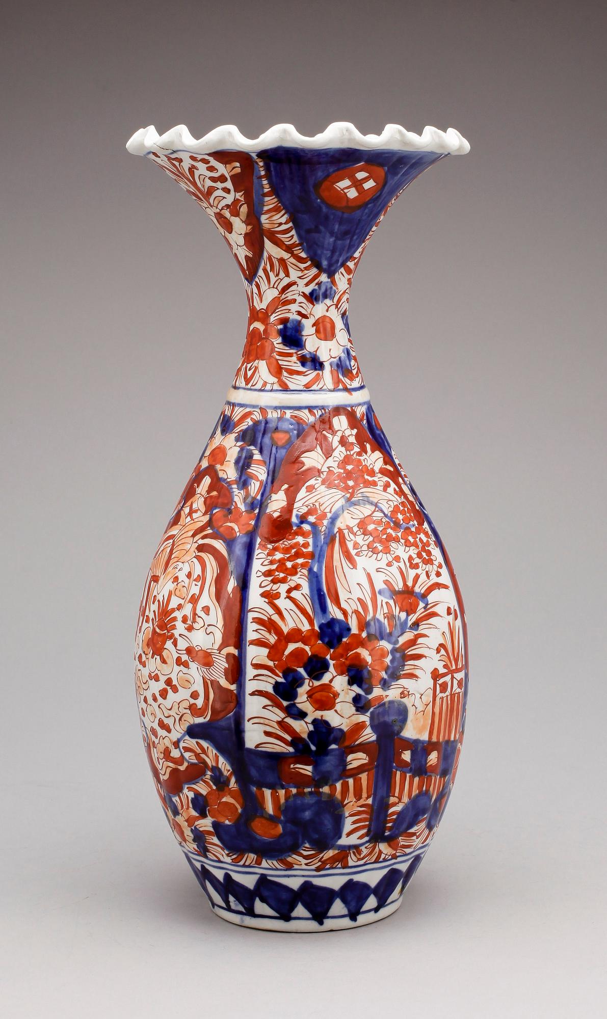 VAS, porslin, Imari, Japan, Meiji (1868-1912).