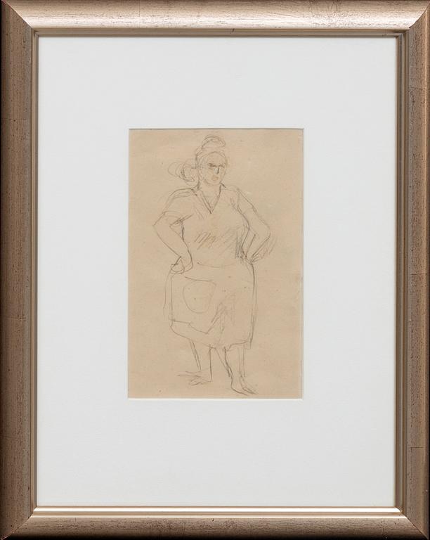 Tora Vega Holmström, drawing not signed.