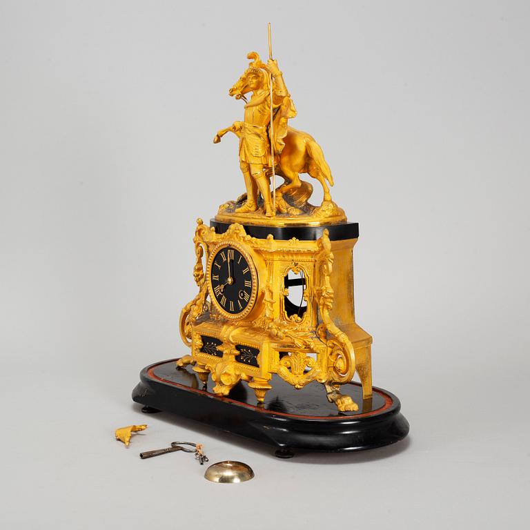 TABLE CLOCK, second half of the 19th century.