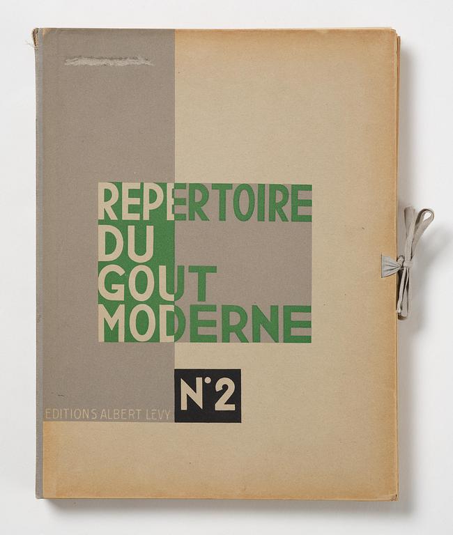 "Répertoire du Goût Moderne", three volumes, Nº 1, 2, 4.