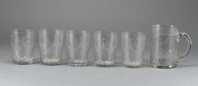 GLAS, 5 + 1 delar, 1800-tal.