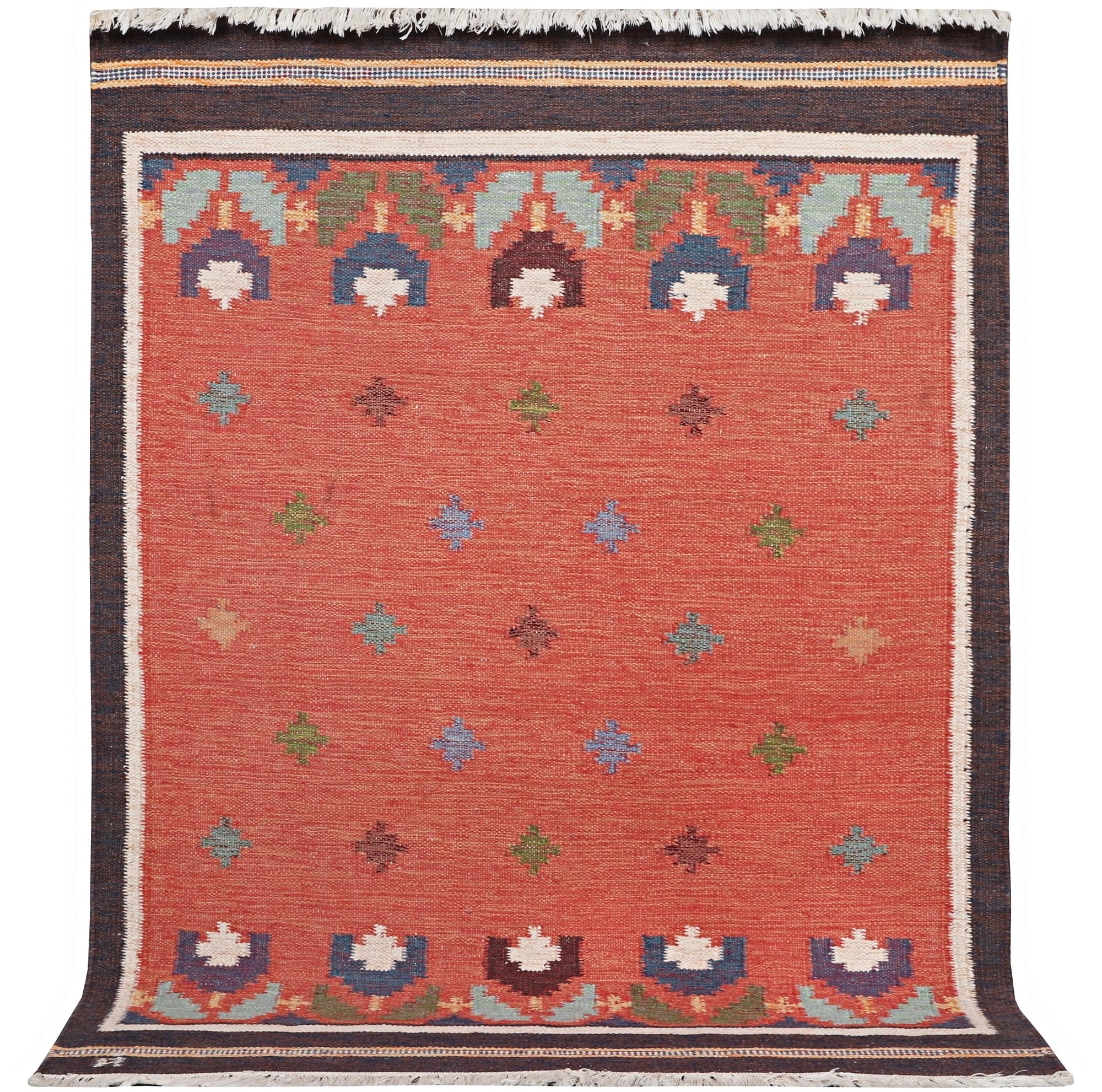 Anna-Johanna Ångström, a flat weave carpet, ca 200 x 140 cm.
