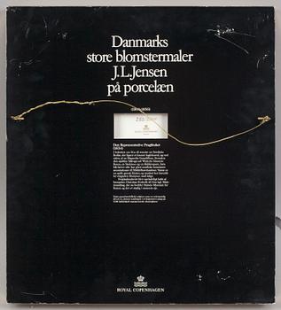 PORSLINSTAVLOR, 4 st, efter JL Jensen, Royal Copenhagen, 3 st numr.