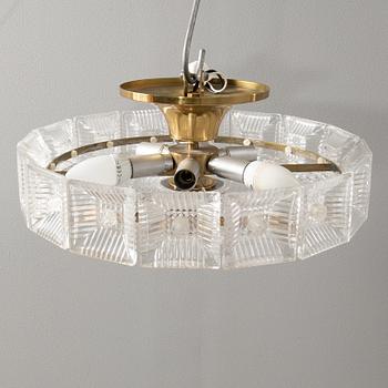 Carl Fagerlund, Taklampa/Plafond Orrefors sent 1900-tal.
