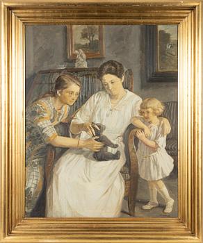 Luplau Janssen, olja på duk, signerad och daterad 1923.