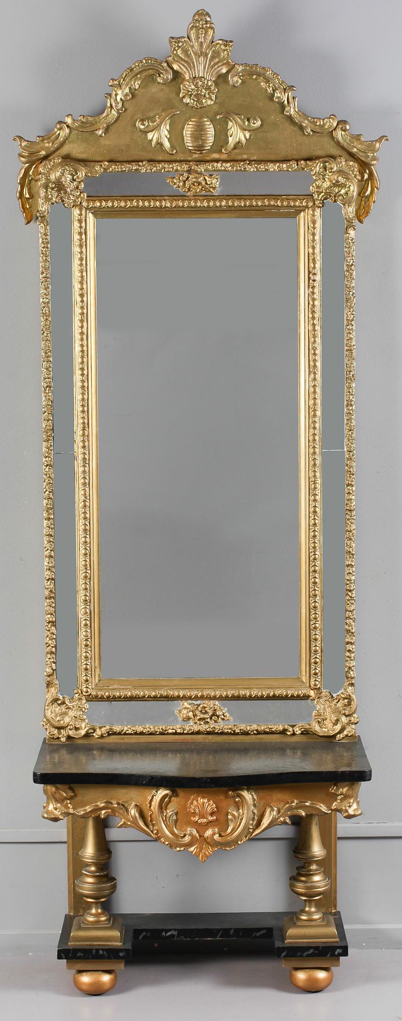 SPEGEL, rokokostil, 1800-talets slut.