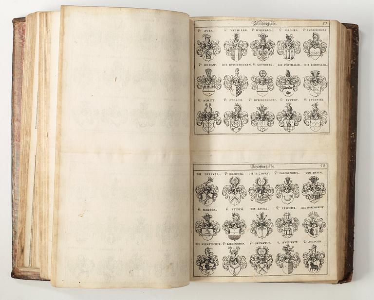 JOHANN SIBMACHER, New Wapenbuch I-II, darinnen des H. Röm. Reichs..., Nürnberg 1612.