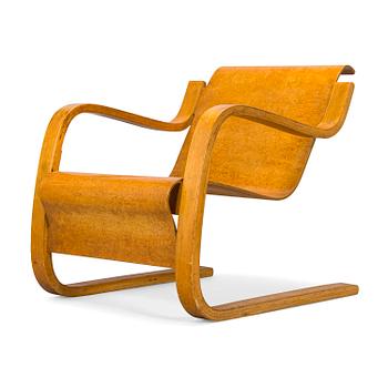 Alvar Aalto, A 1940s open armchair model 31 for O.Y. Huonekalu- ja Rakennustyötehdas A.B. Finland.