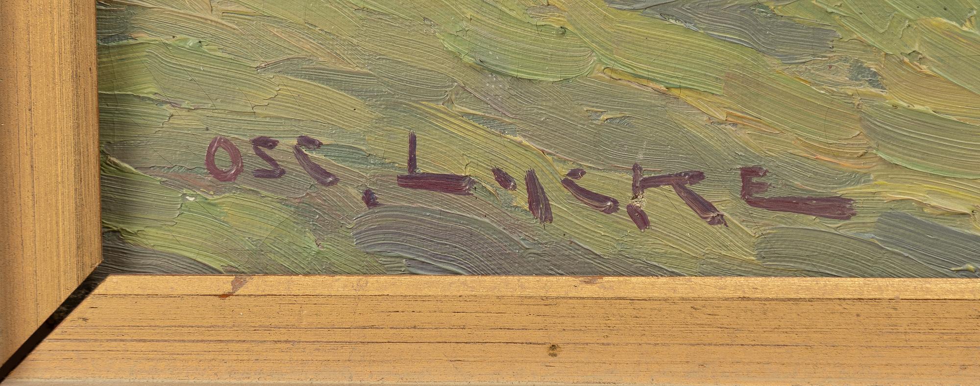 Oscar Lycke, Sommarafton vid Indalsälven.