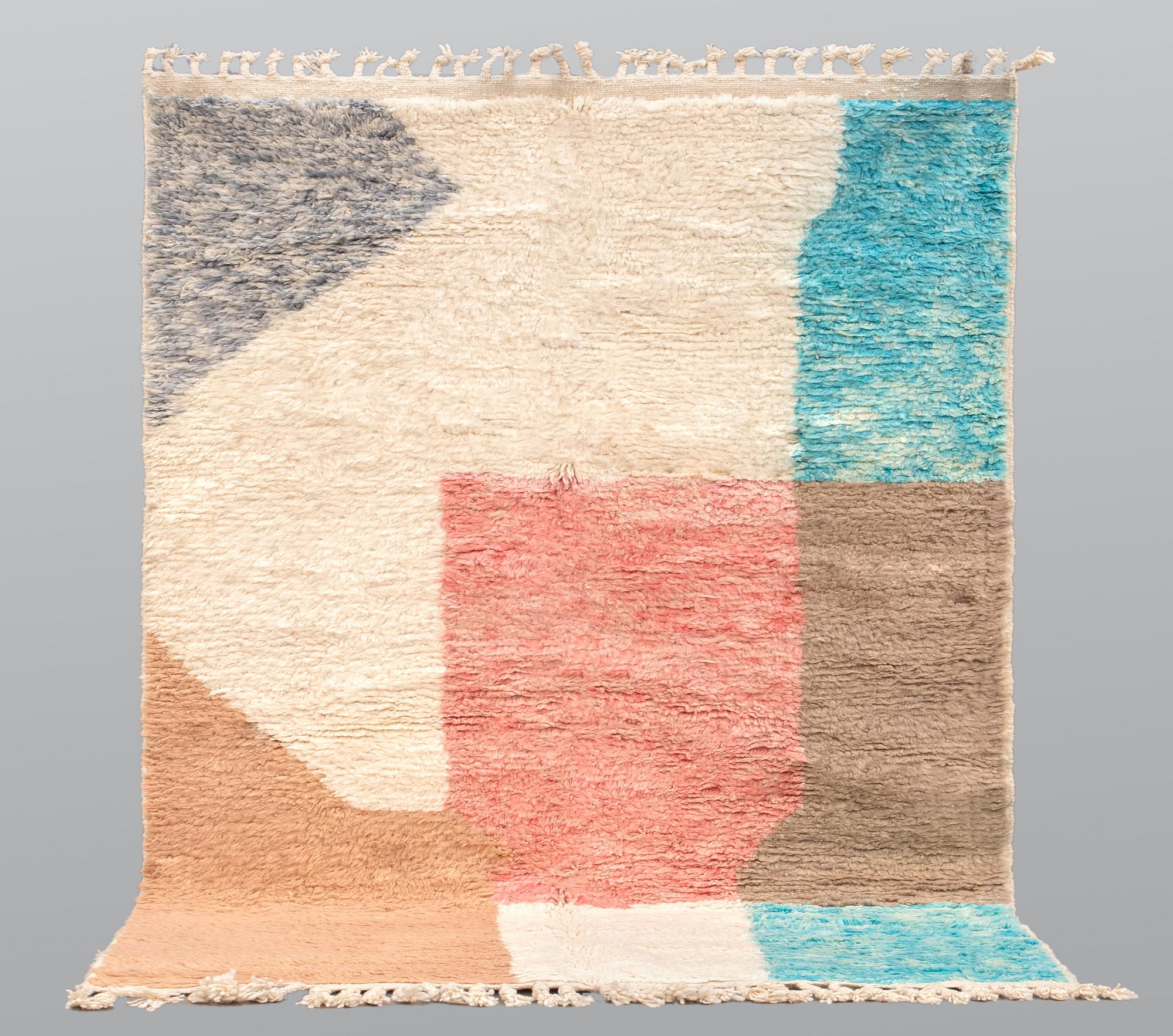 A Moroccan carpet, 238 x 150 cm.