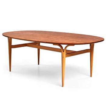 55. Bruno Mathsson, & Piet Hein, a "Superellips" coffee table, Bruno Mathsson International, Sweden.