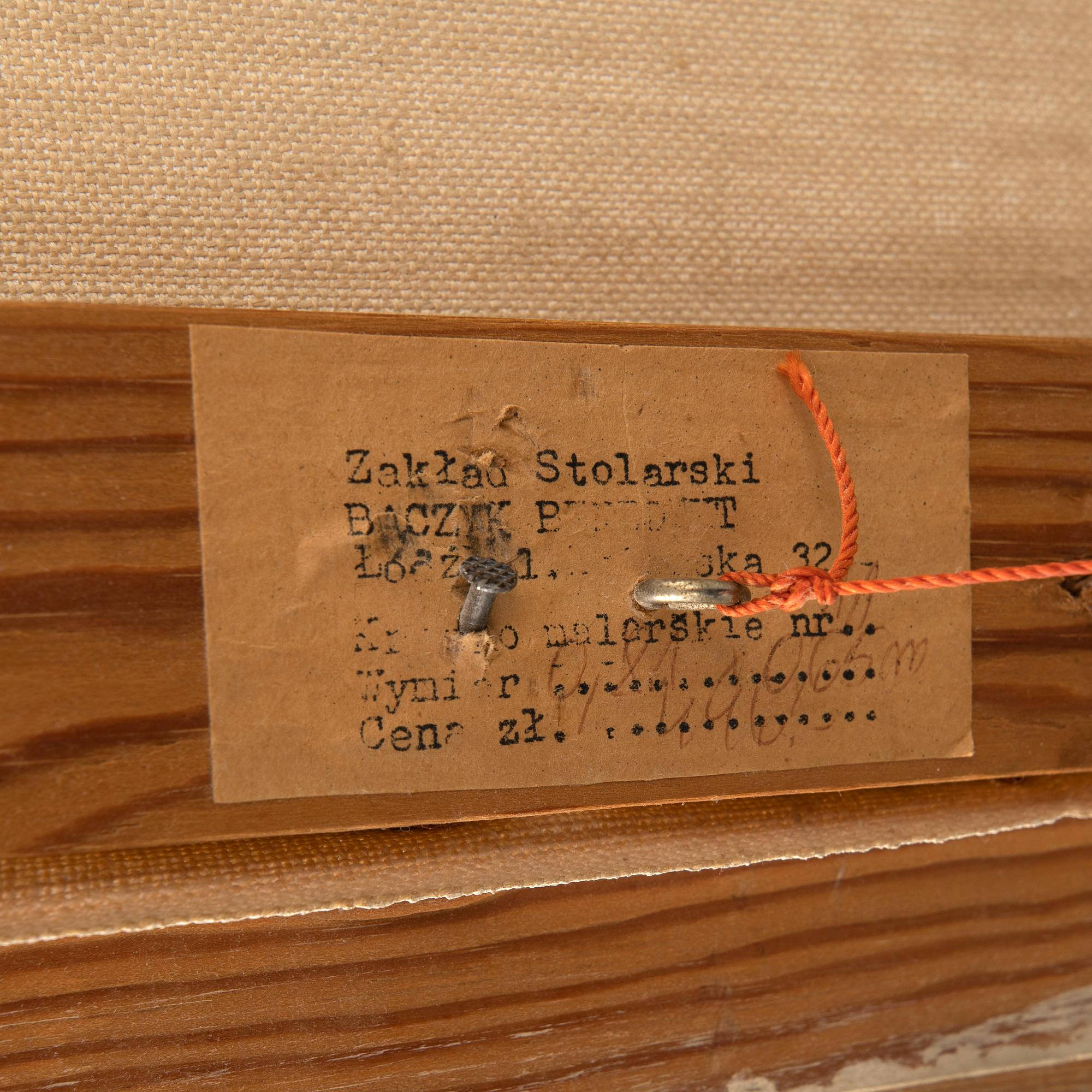 Konstanty Mackiewicz, Winter Landscape.