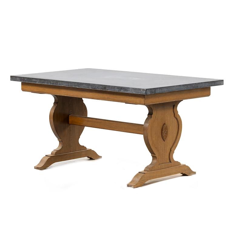 Stone table, 19th century.