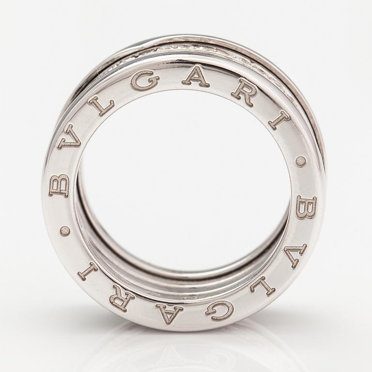 Bulgari, B.zero1, An 18K white gold ring with diamonds ca. 1.00 ct in total. Marked Bulgari, Made in Italy, 59.