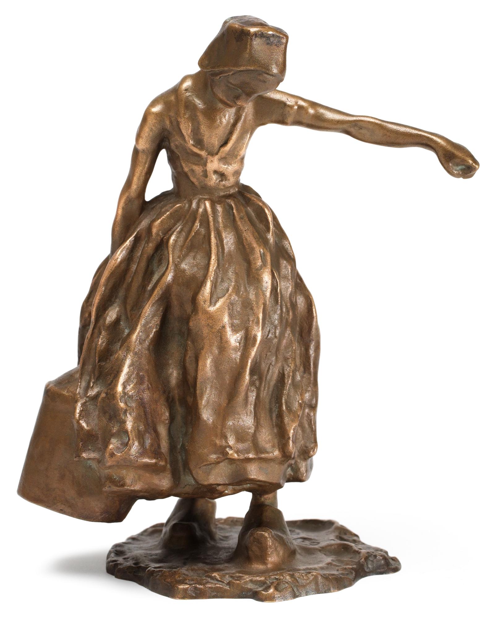 Carl Milles, "Vattenbärerska" (Woman carrying water).