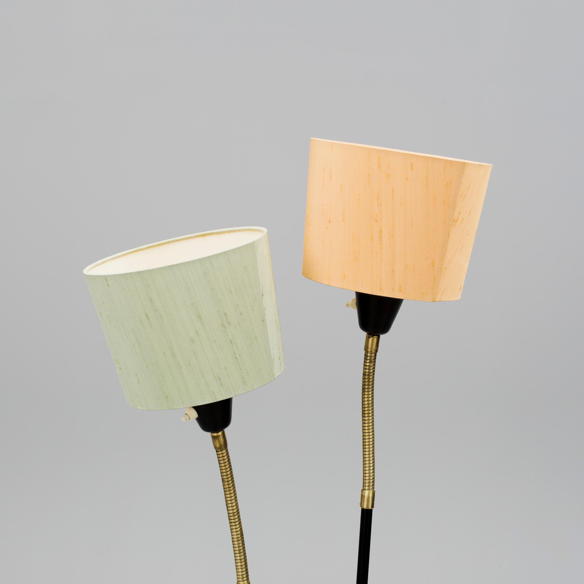 GOLVLAMPA, 1950-tal.