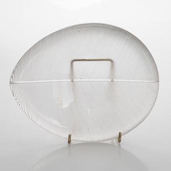 Tapio Wirkkala, malja, "Lehti", signeerattu Tapio Wirkkala Iittala -57.