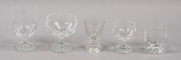GLASSERVIS, 71 delar, 1900-talets första hälft.