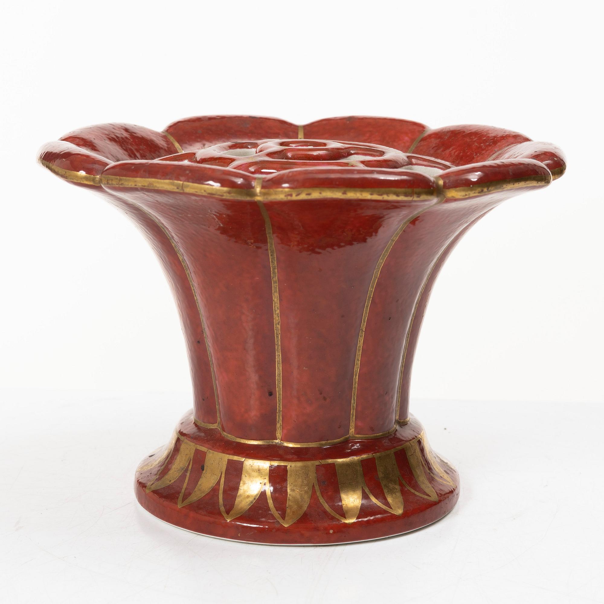Wilhelm Kåge, a tulip vase, Gustavsberg, 1928.
