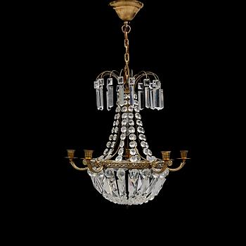 LJUSKRONA, 1900-talets andra hälft. Höjd 40 cm.