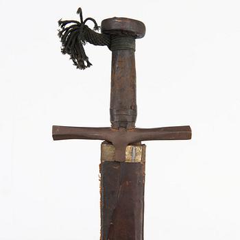 A Sudanese Kaskara sword, 1800/1900s.