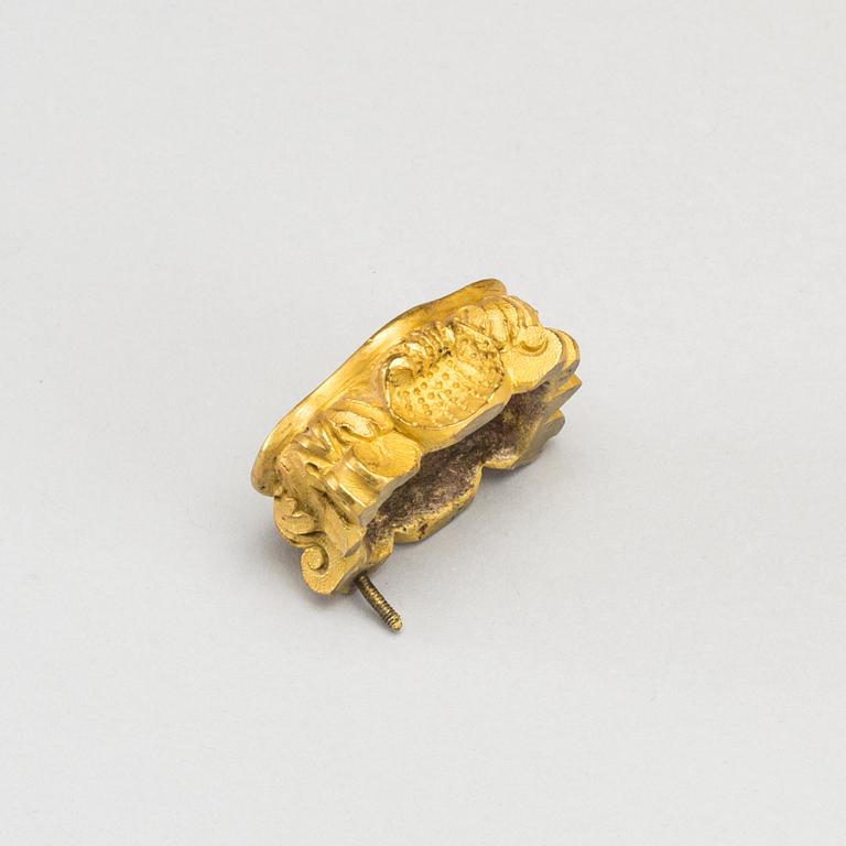 MID 19TH CENTURY MANTELPIECE CLOCK.