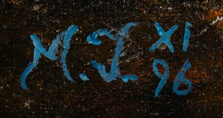 MATTHEW THOMPSON, olja på duk, signerad och daterad XI -96.