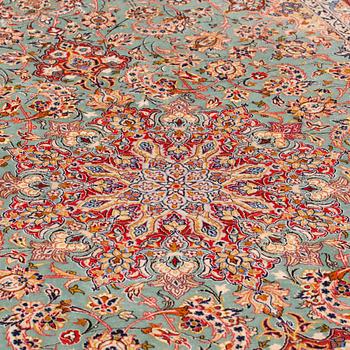 A carpet, Old Esfahan, around 304 x 197 cm.