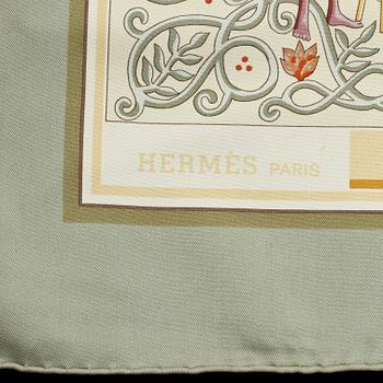 SCARF, siden, "www.hermes.com", design Christine Henry, Hermès, Paris.