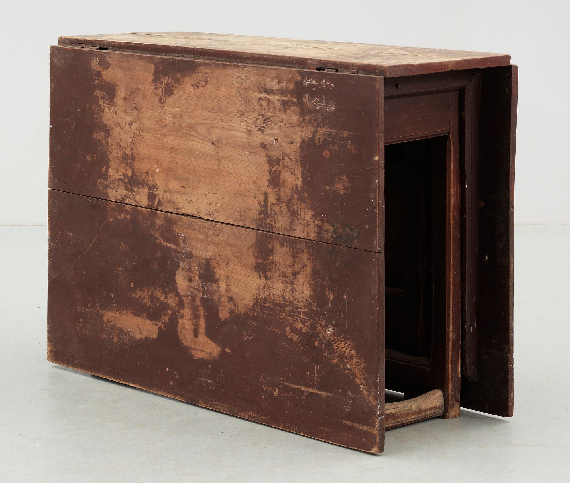 SLAGBORD, allmoge, 1800-tal.