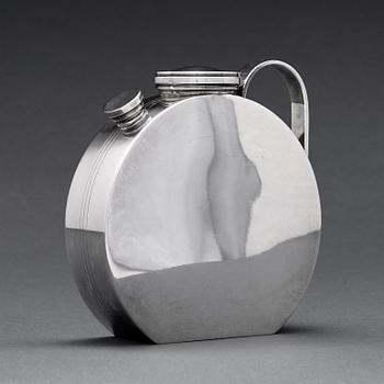 Sylvia Stave, cocktailshaker (barblandare), modell nr 3547, C.G Hallberg, Stockholm 1930-talets mitt.