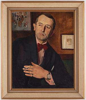 Tage Hansson, "Portrait of the artist GAN Gösta Adrian-Nilsson".